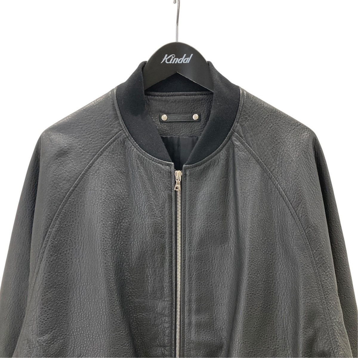SHRUNK LEATHER ZIP SHORT JACKETレザージャケットST.1062