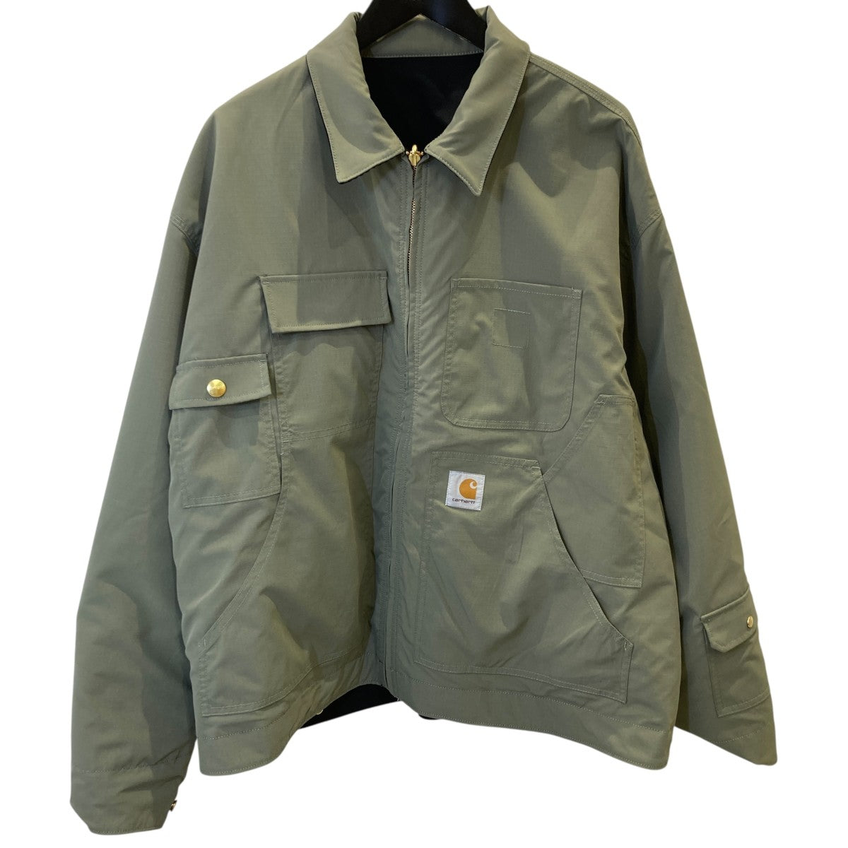 CarHartt ×INVINCIBLE×Nakada Shinsuke Reversible Detroit Jacket MaxリバーシブルジャケットA242059 古着・中古-6枚目のアイテム画像