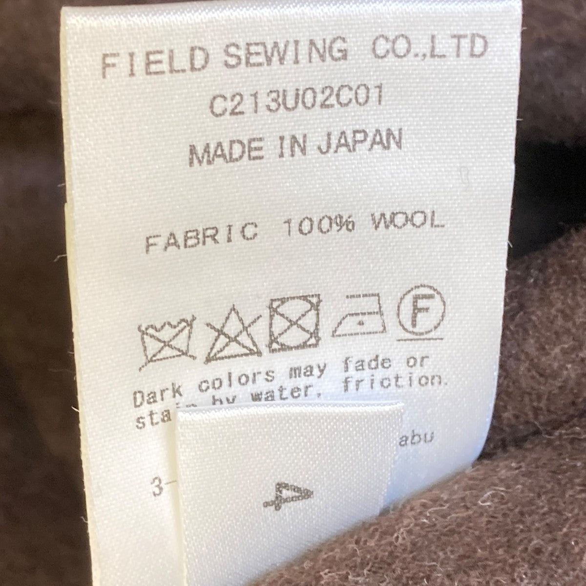 Wool Felt CoatコートC213U02C01