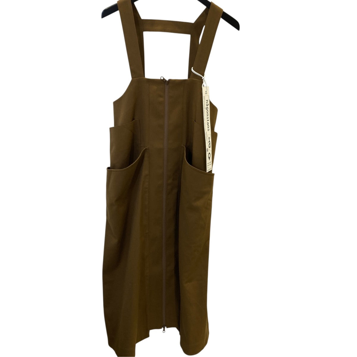 nagonstans Big Pockets Strap Skirtジャンパースカート470FA231-1130 古着・中古-1枚目のアイテム画像