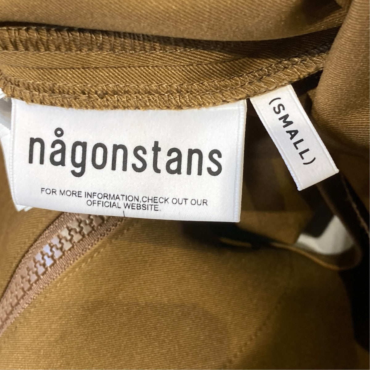 nagonstans Big Pockets Strap Skirtジャンパースカート470FA231-1130 古着・中古-7枚目のアイテム画像