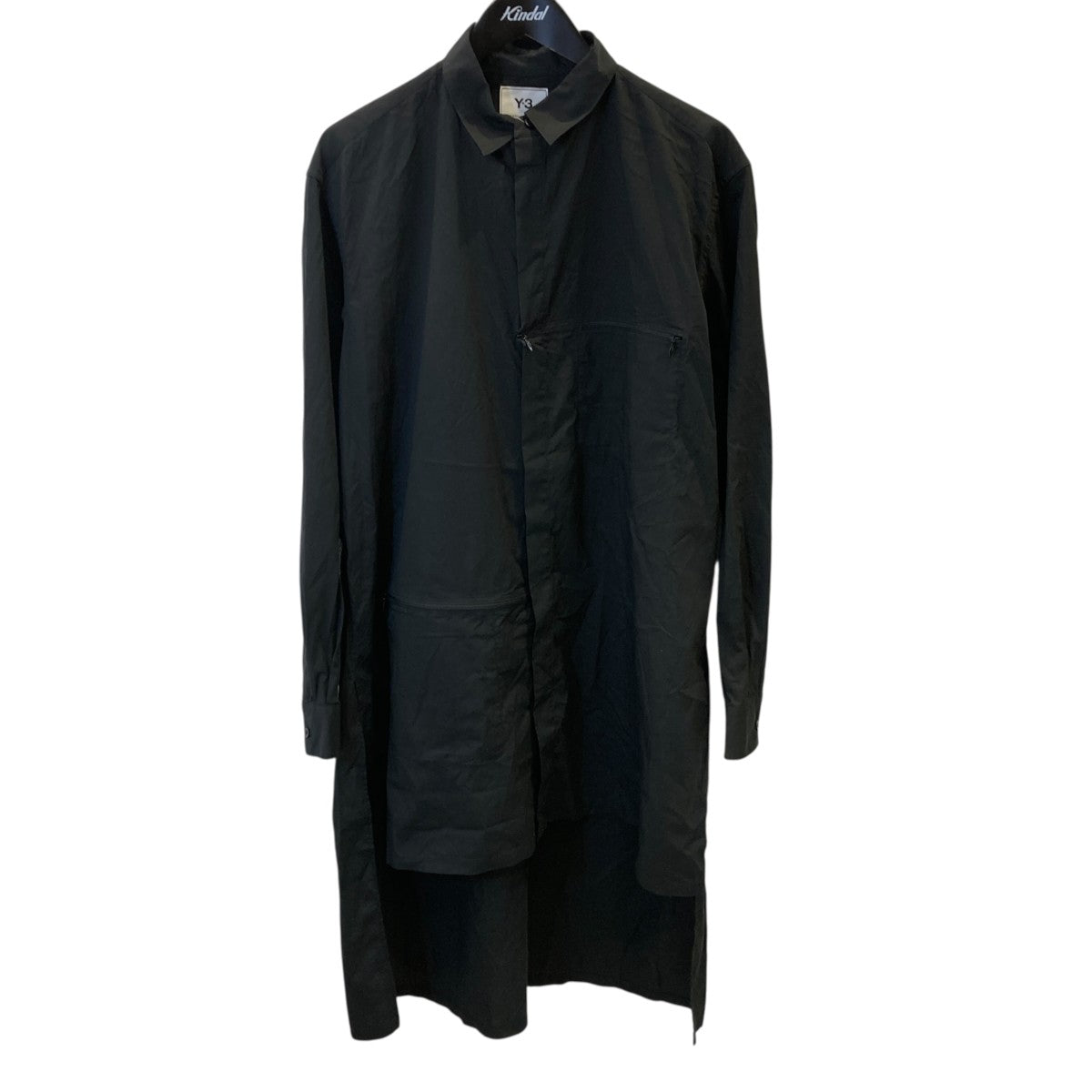 Y-3 CLASSIC SHIRTロングシャツFN3374 古着・中古-1枚目のアイテム画像