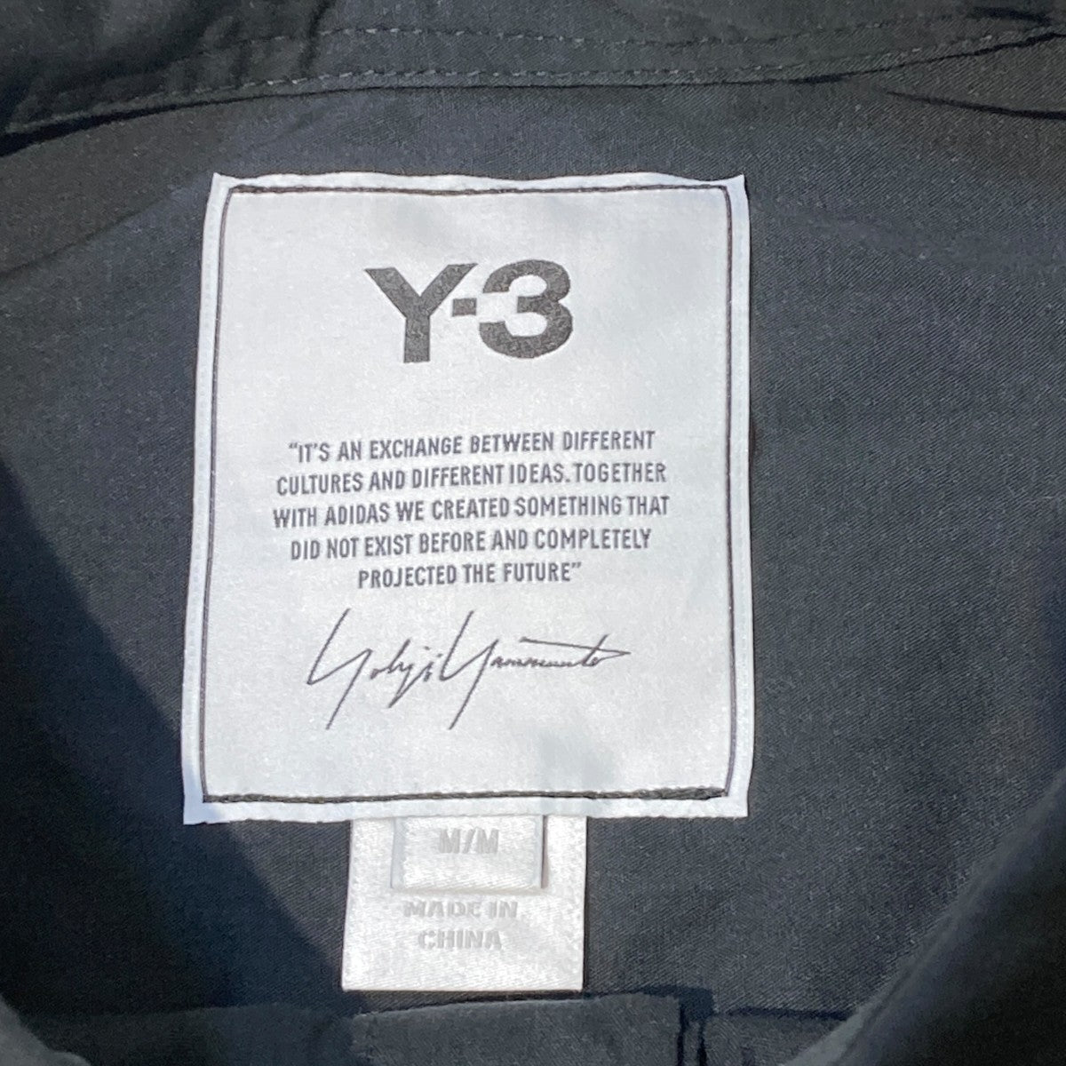 Y-3 CLASSIC SHIRTロングシャツFN3374 古着・中古-4枚目のアイテム画像