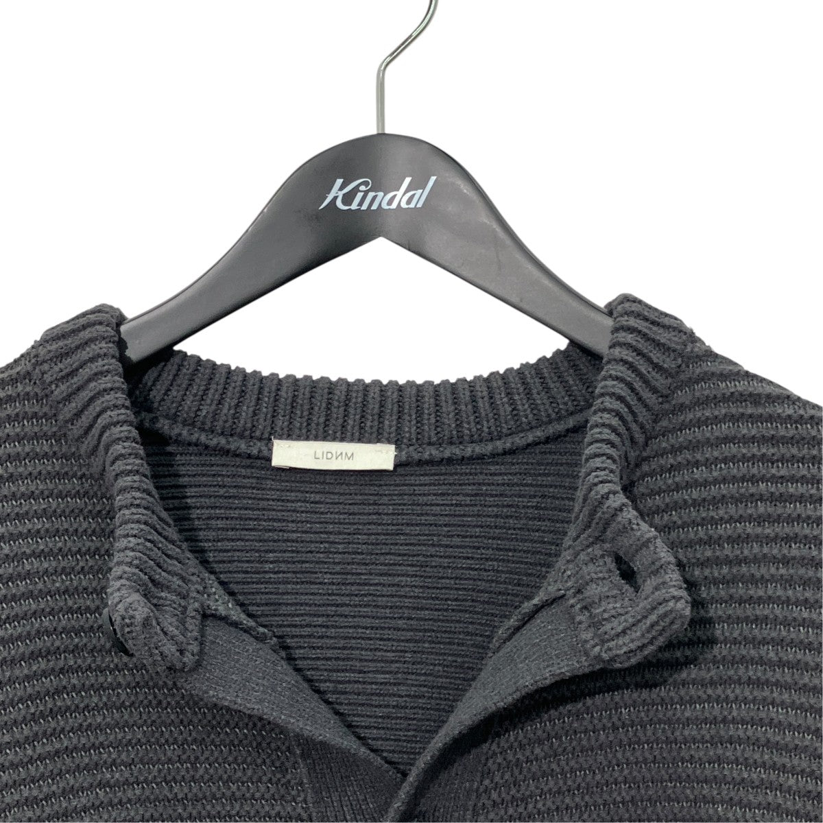 LIDnM LOOP YARN WIDE CARDIGANニットカーディガンlm21aw09395-08-02 古着・中古-3枚目のアイテム画像