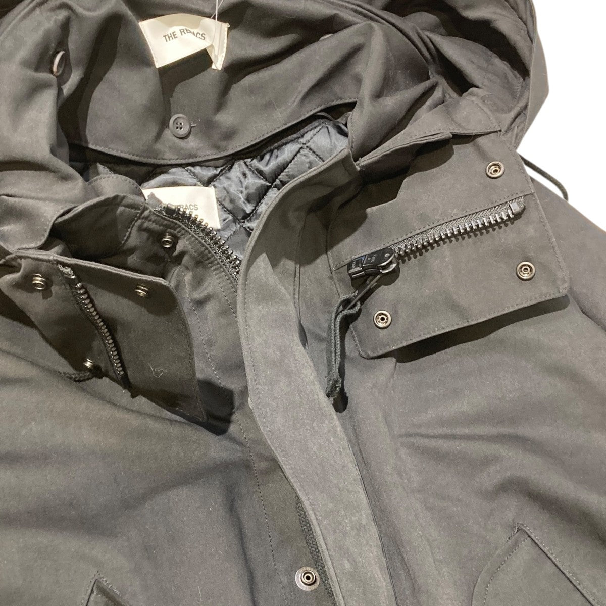 PE NY HIGH DENSITY PEACH THE MODS COATショートモッズコート23FW-RECT-388-J