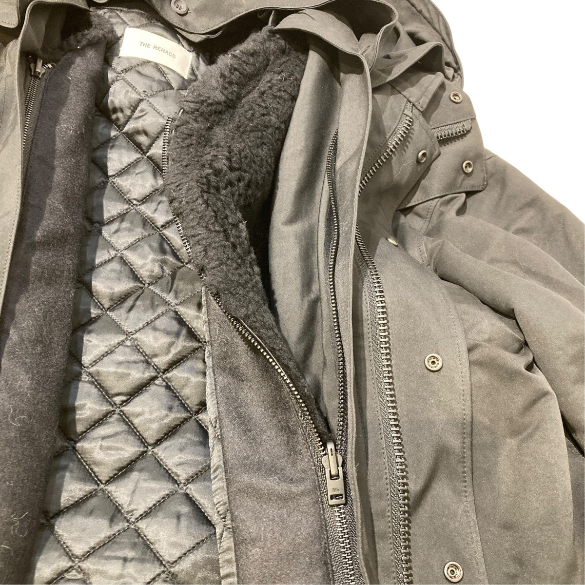 PE NY HIGH DENSITY PEACH THE MODS COATショートモッズコート23FW-RECT-388-J