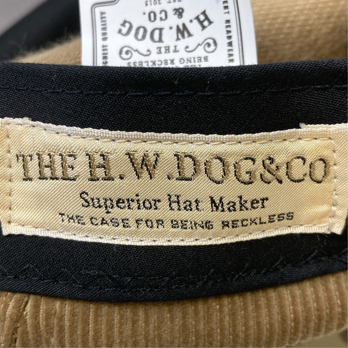 THE H．W．DOG＆CO． D-00976 BRITISH CORDUROY PK HUNTINGハンチング 古着・中古-6枚目のアイテム画像