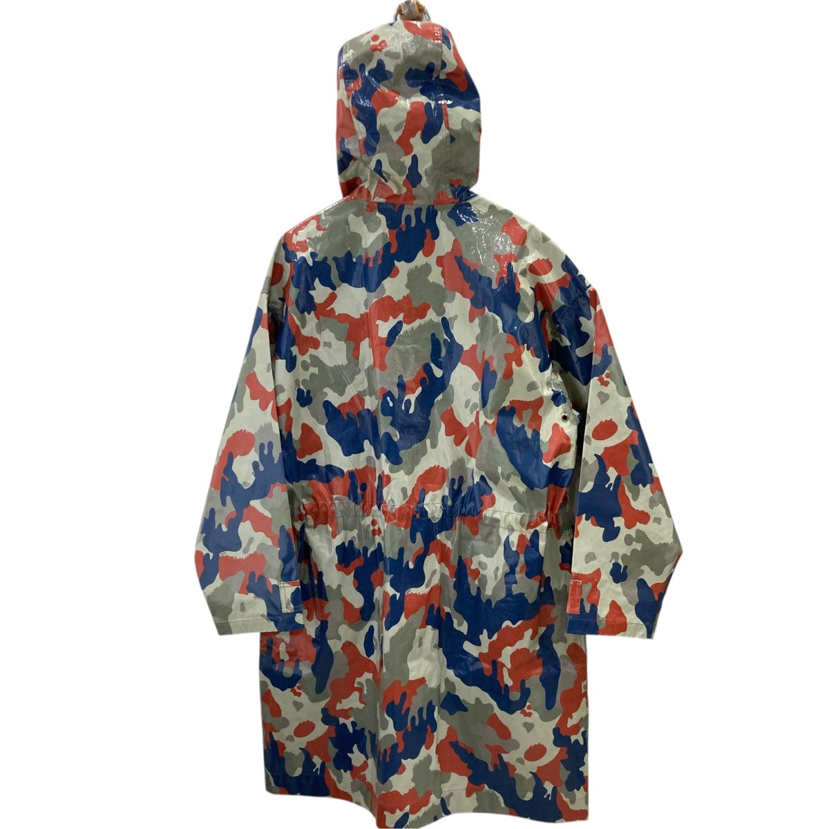ISABEL MARANT OSCARカモフラフーデッドコート 古着・中古-3枚目のアイテム画像