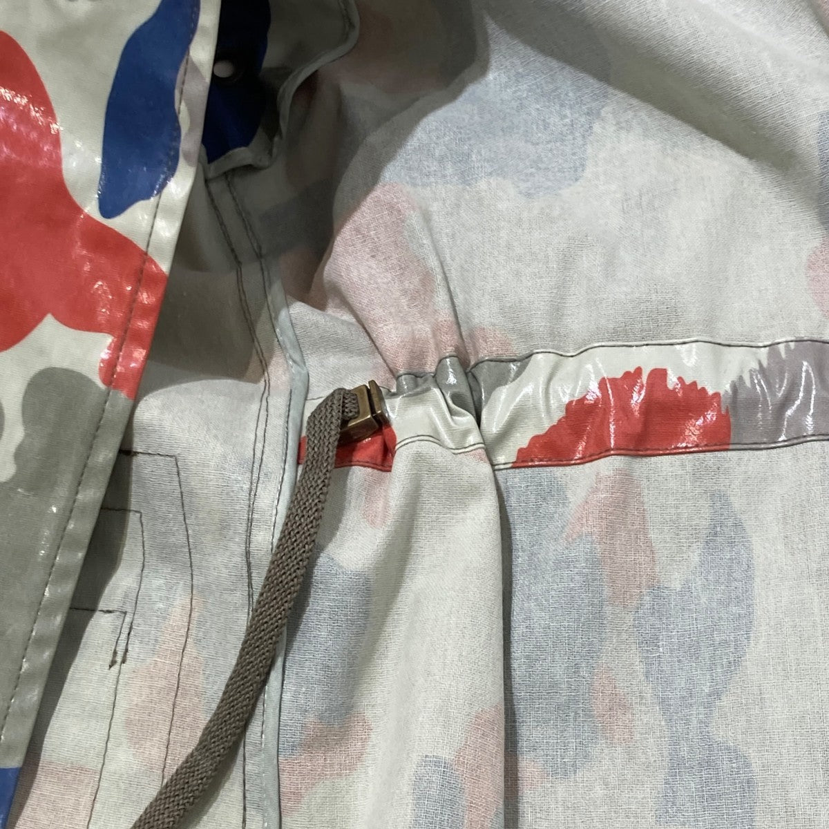 ISABEL MARANT OSCARカモフラフーデッドコート 古着・中古-5枚目のアイテム画像