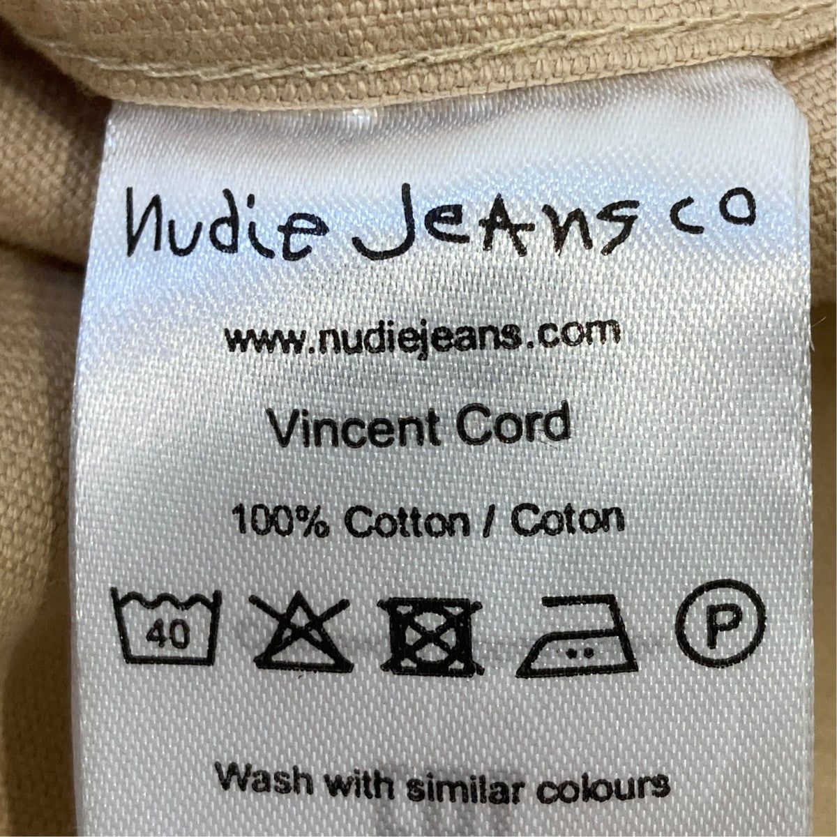 NUDIE JEANS Vincentコーデュロイシャツ 古着・中古-6枚目のアイテム画像