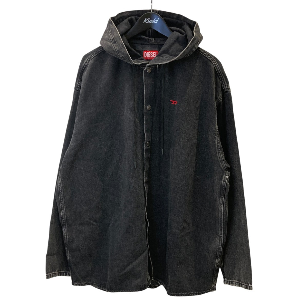 DIESEL D-DEWNY-HOODデニムフーデッドジャケットA13033 古着・中古-1枚目のアイテム画像