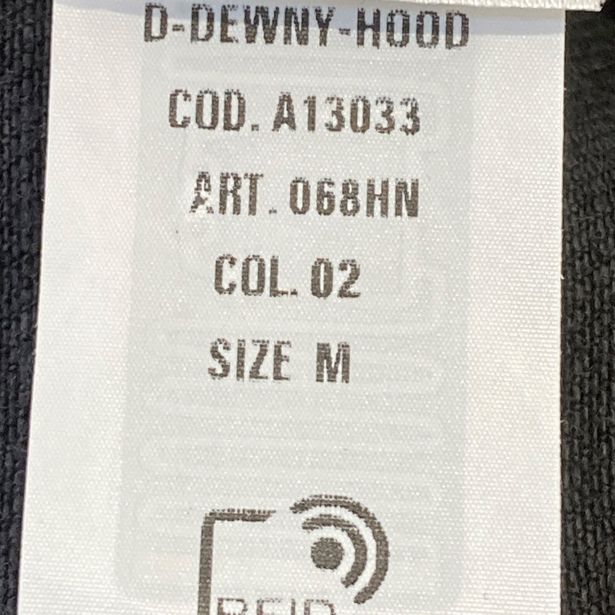 DIESEL D-DEWNY-HOODデニムフーデッドジャケットA13033 古着・中古-7枚目のアイテム画像