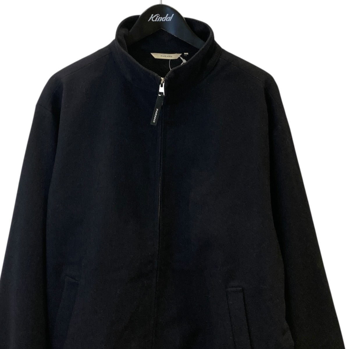 FARAH 23AW×WAKE SAPPORO Stand Collar Zip Up BlousonジャケットFR233M10WK01 古着・中古-2枚目のアイテム画像