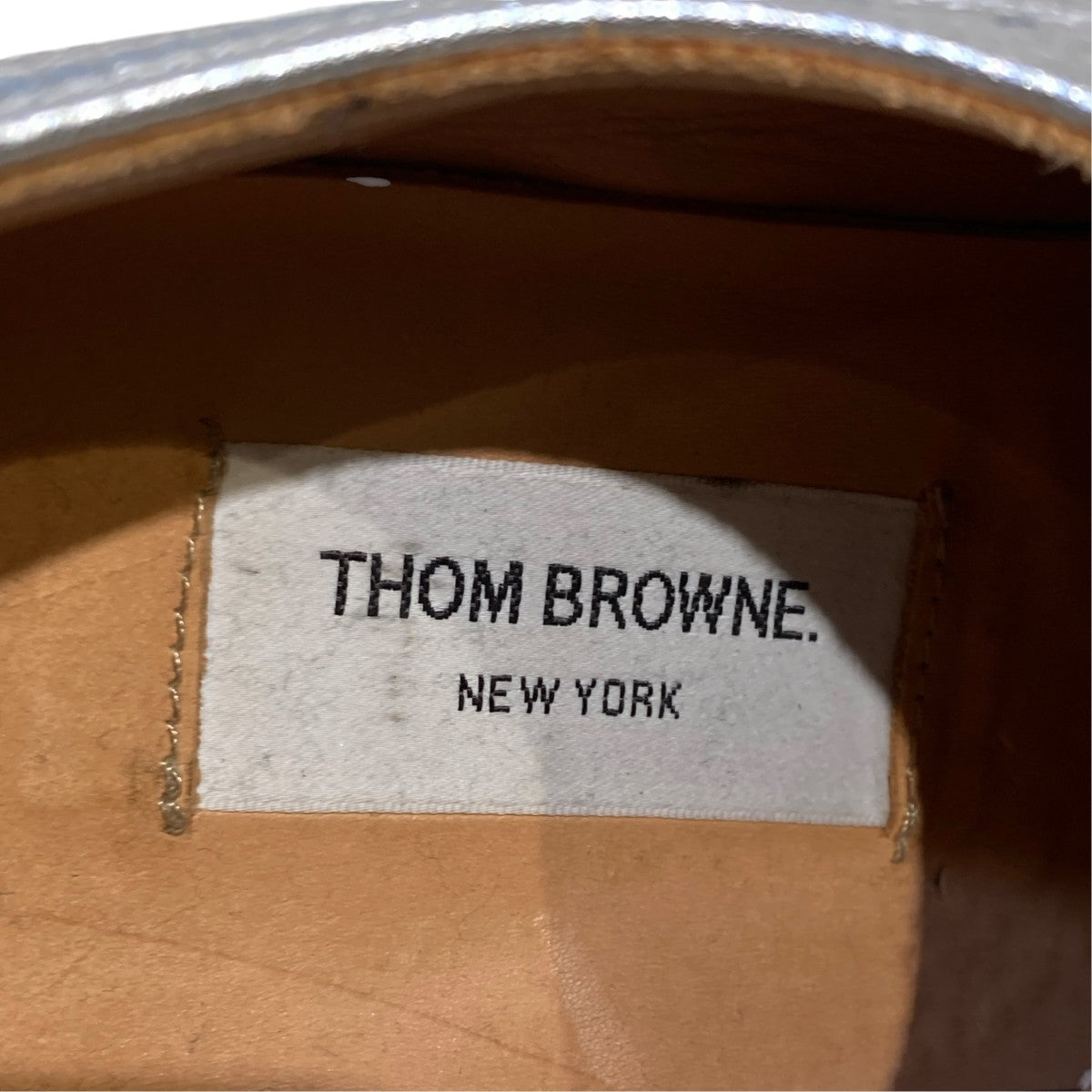 THOM BROWNE． NEW YORK ドレスシューズMFD002APS001 古着・中古-7枚目のアイテム画像