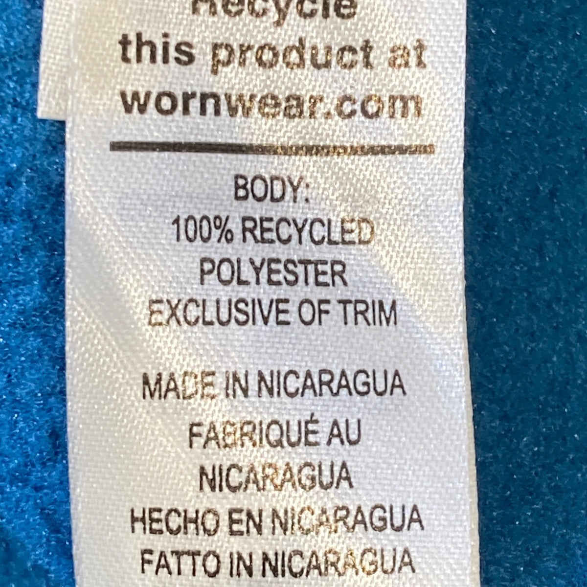 Patagonia SYNCHILLA イトウェイト シンチラ プルオーバー ジャケットフリースジャケットSTY25551FA22 古着・中古-8枚目のアイテム画像
