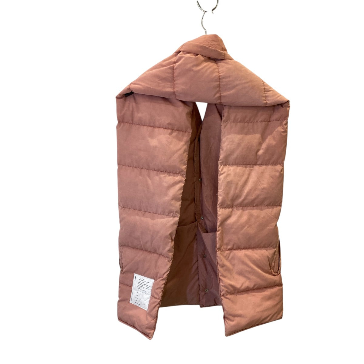 PUDDED STOLE VEST   ￥44，000中綿ベスト