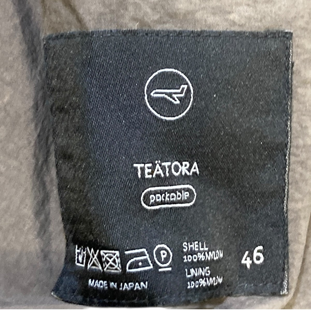 Packable Souvenir hunterコートtt-104-P