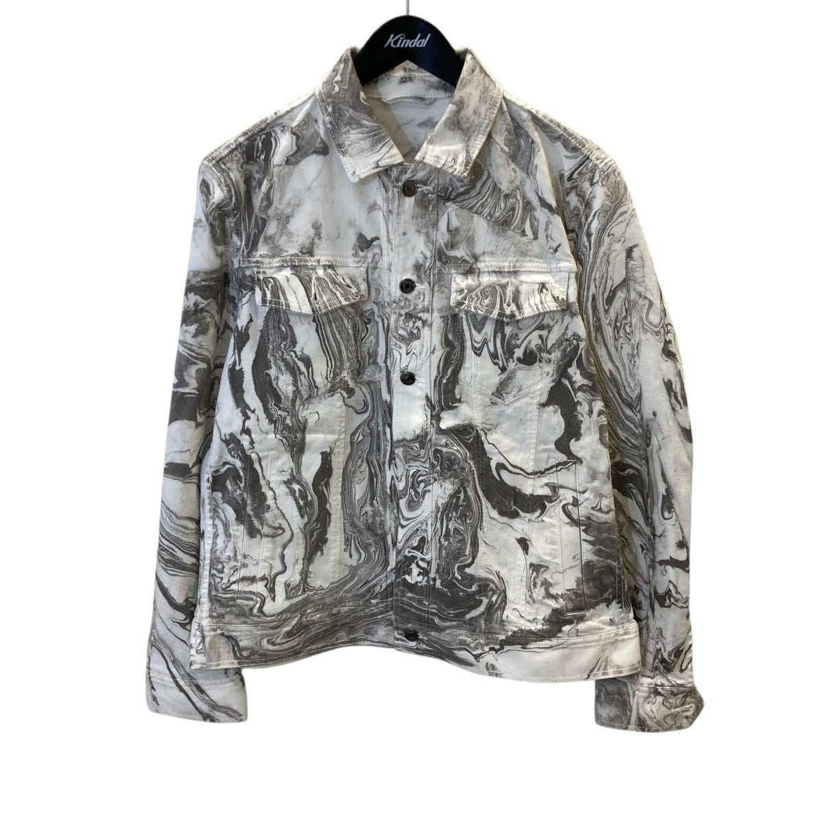 EPOCA UOMO PRIMA COLLECTION マーブルGジャンデニムジャケットM1F18-596-02 古着・中古-1枚目のアイテム画像