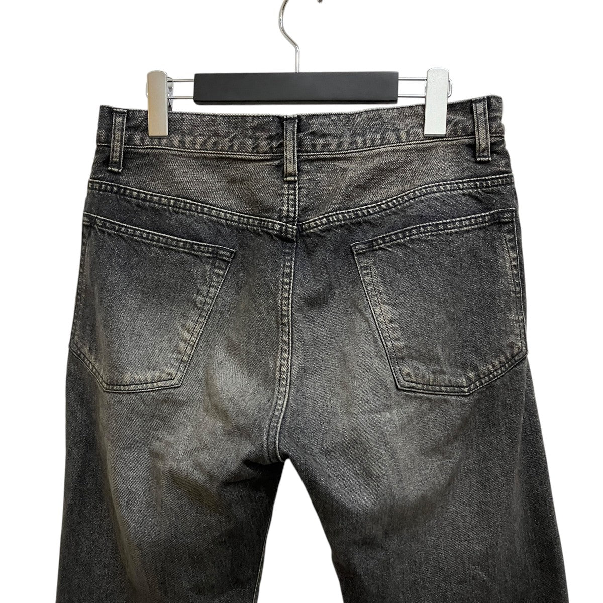 ANCELLM 26SS SLIM STRAIGHT 5P DENIM PANTS 古着・中古-4枚目のアイテム画像