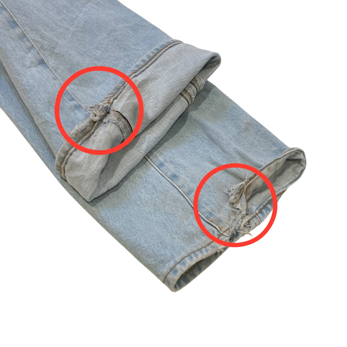 3D Twisted JeansデニムパンツNF231P01C