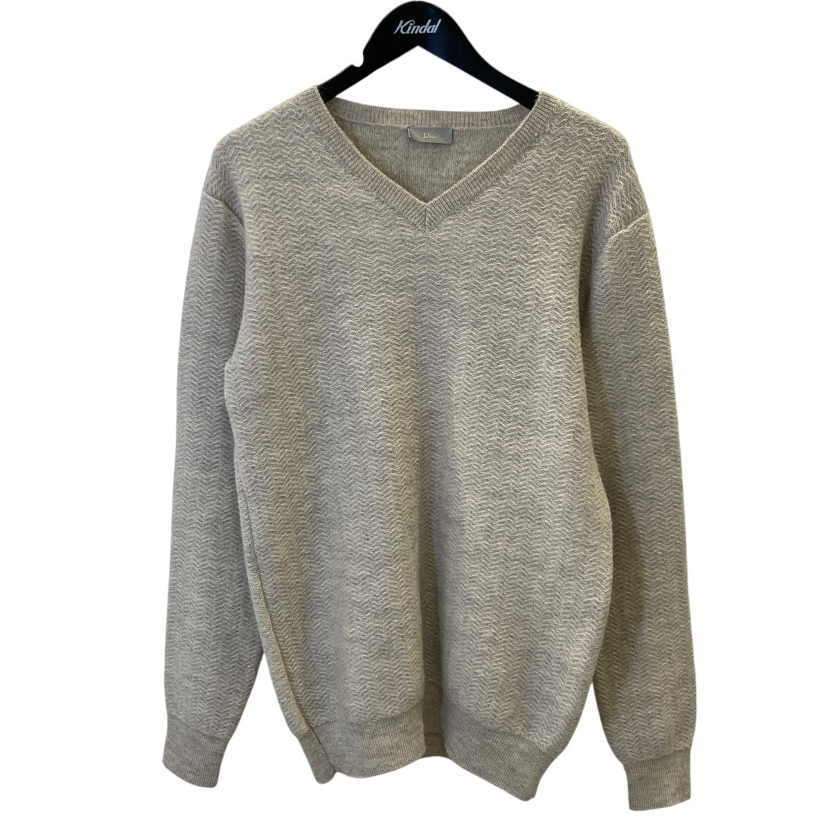 DIOR Vネックニット233M651AT510 古着・中古-1枚目のアイテム画像