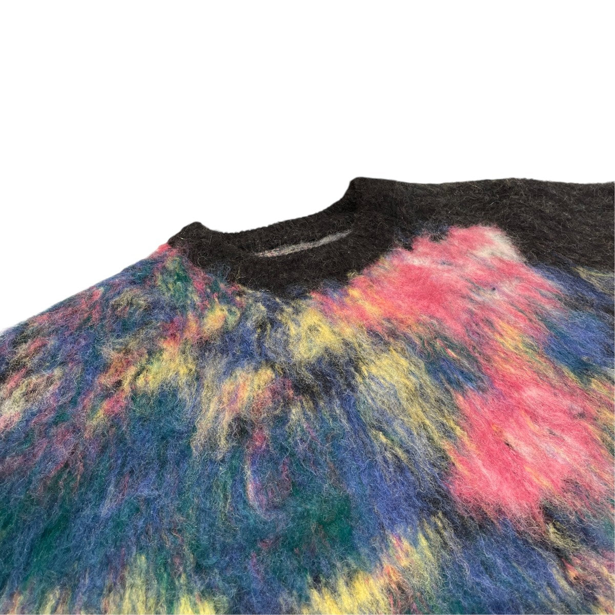 AMERI(アメリ) WILTED FLOWER MOHAIR JACQUARD KNIT TOP ，200
