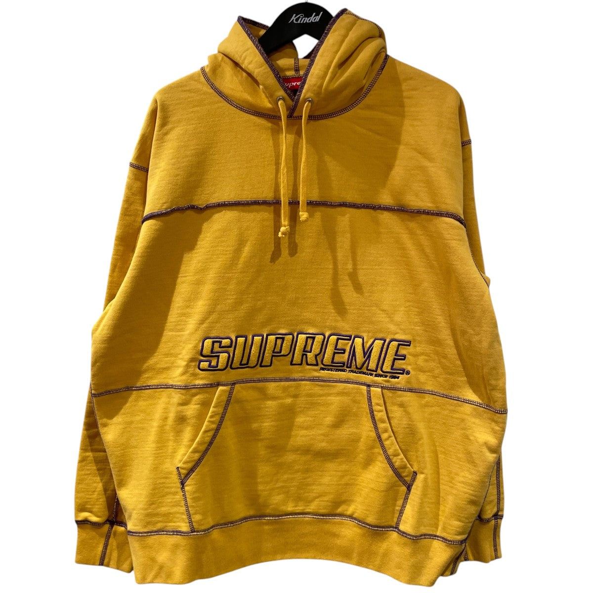 22SSCoverstitch Hooded Sweatshirtパーカー