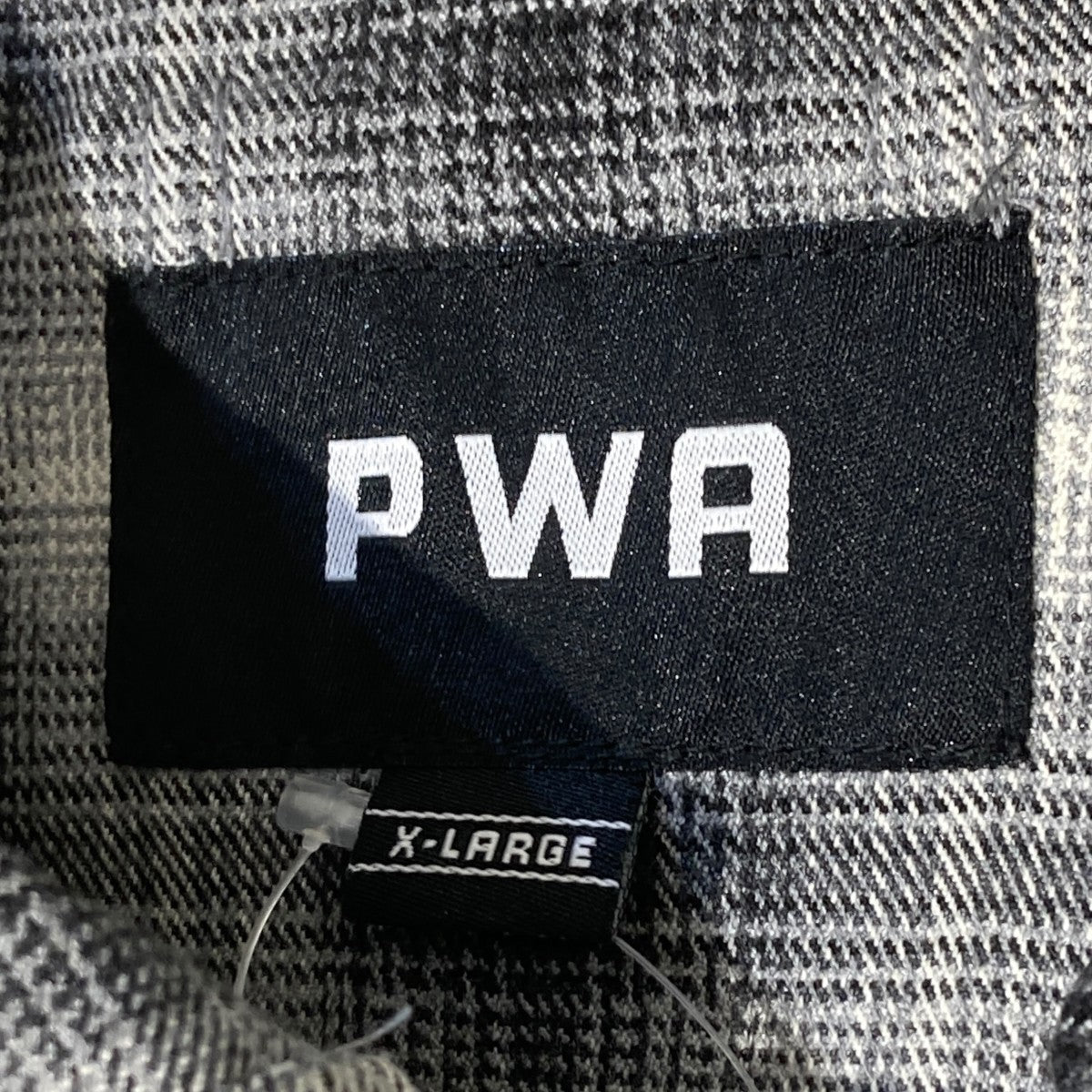 PWA PLAID BALOON SHIRT長袖シャツP06C003-SH01 古着・中古-4枚目のアイテム画像
