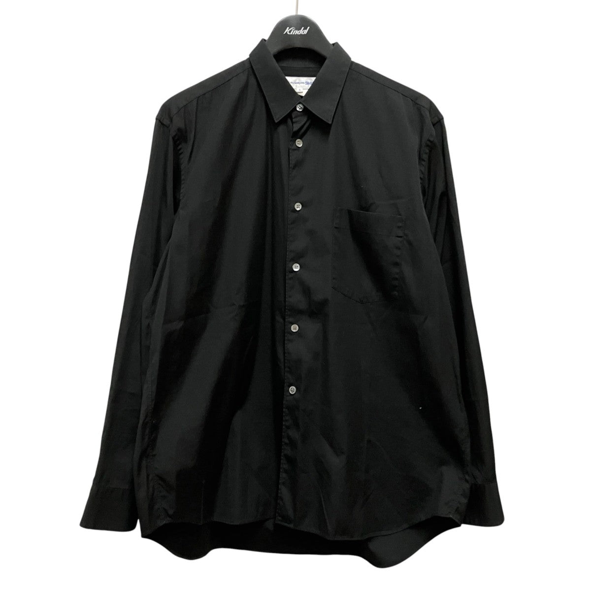 COMME des GARCONS SHIRT FOREVER WIDE CLASSICコットンポプリンレギュラーカラーシャツFZ B011 古着・中古-1枚目のアイテム画像