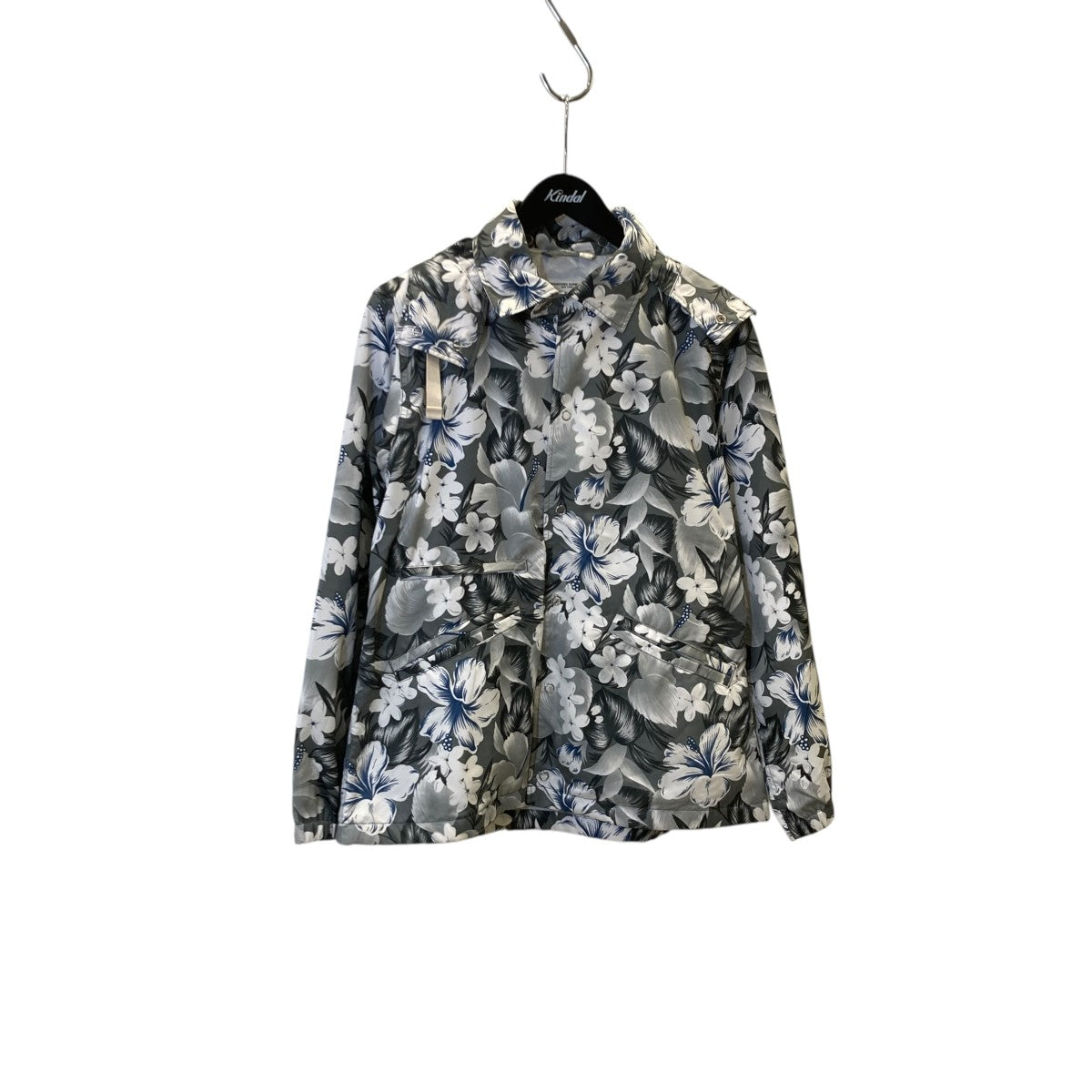 Engineered Garments ボタニカル柄フーデッドジャケット 古着・中古-1枚目のアイテム画像