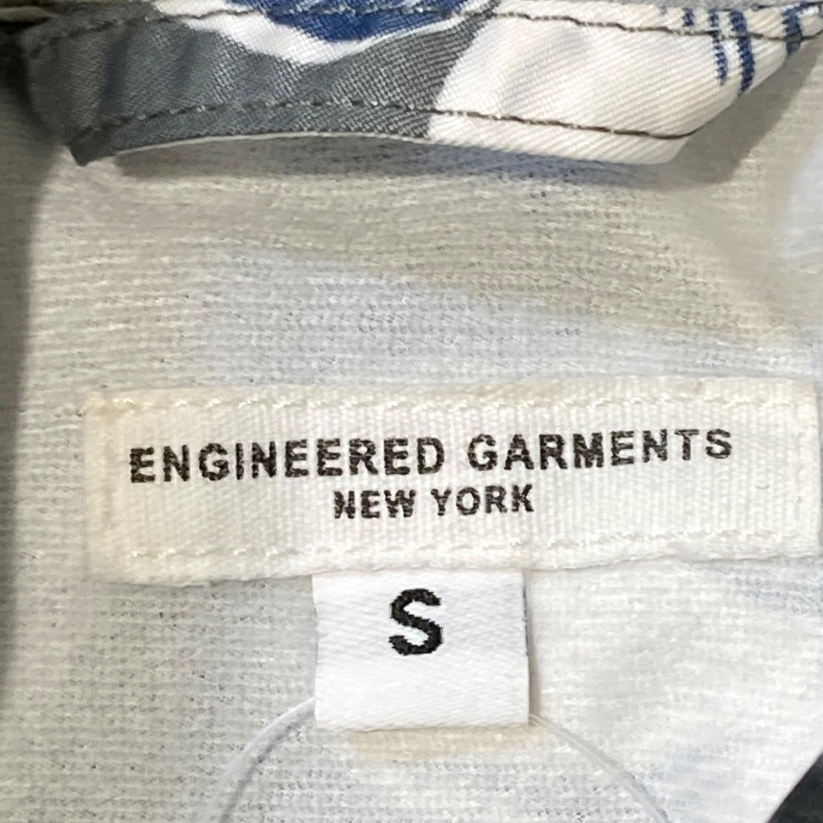 Engineered Garments ボタニカル柄フーデッドジャケット 古着・中古-5枚目のアイテム画像