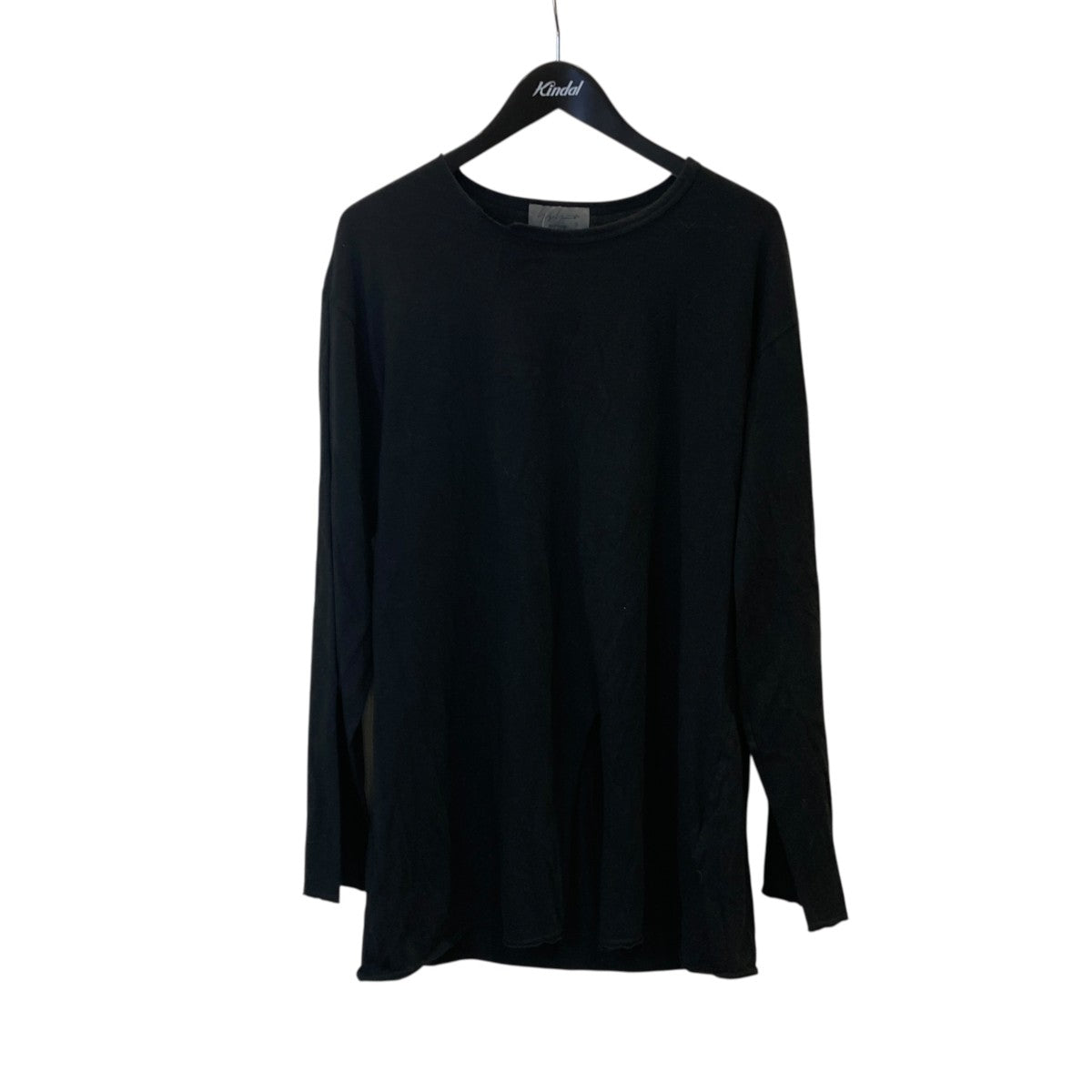 Yohji Yamamoto pour homme COTTON JERSEY JUMBO LONG SLEEVE T-SHIRT長袖カットソーHZ-T60-997 古着・中古-1枚目のアイテム画像