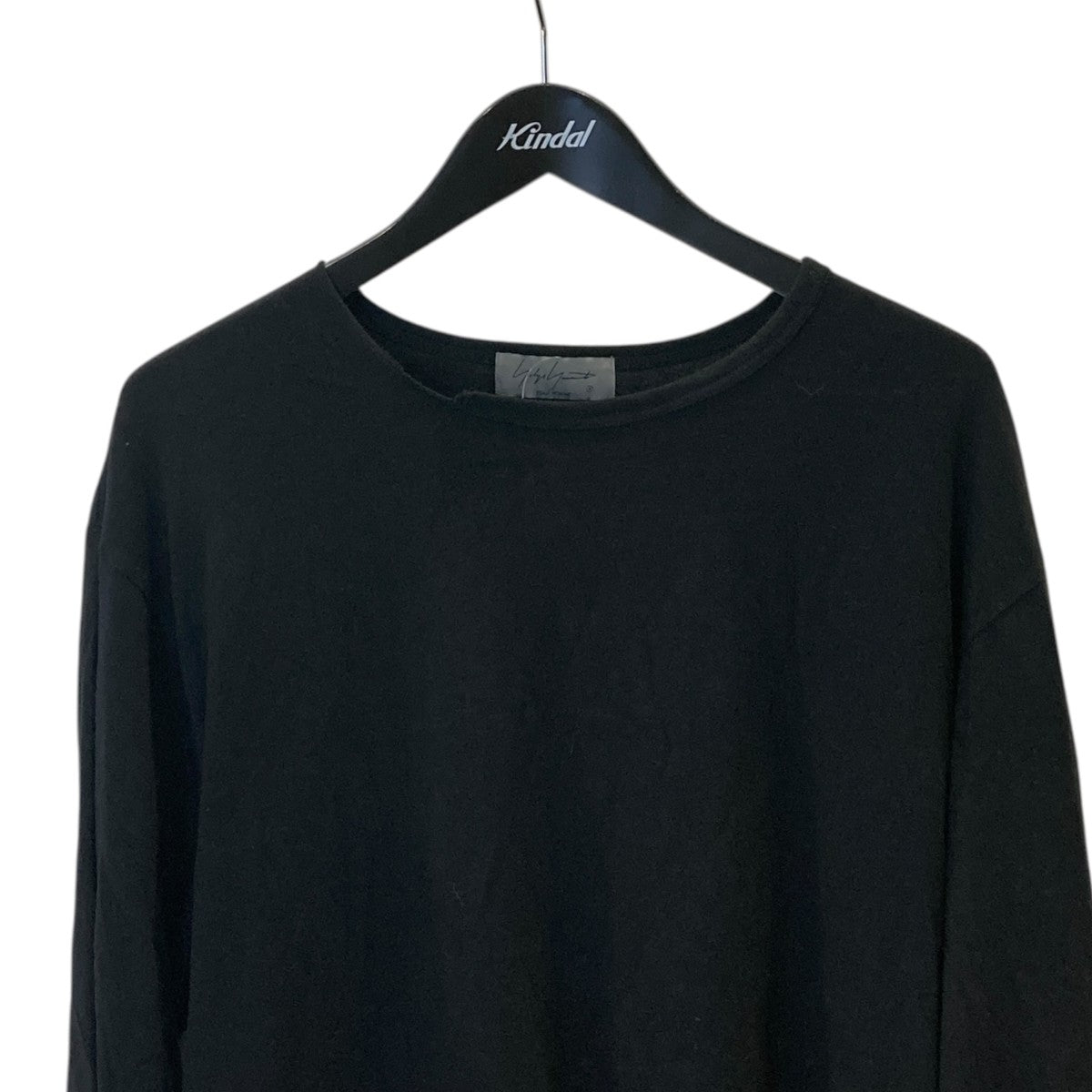 Yohji Yamamoto pour homme COTTON JERSEY JUMBO LONG SLEEVE T-SHIRT長袖カットソーHZ-T60-997 古着・中古-2枚目のアイテム画像