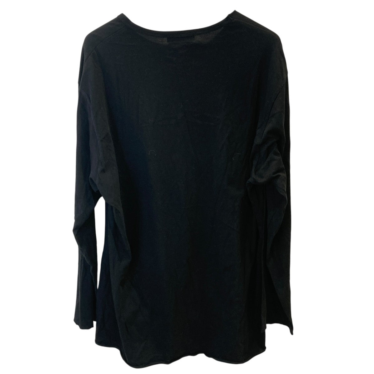 Yohji Yamamoto pour homme COTTON JERSEY JUMBO LONG SLEEVE T-SHIRT長袖カットソーHZ-T60-997 古着・中古-3枚目のアイテム画像