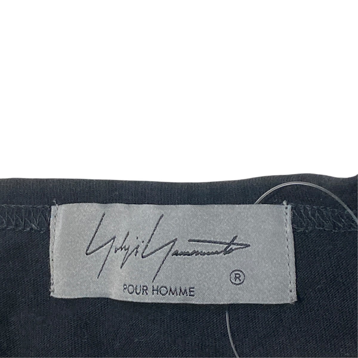 Yohji Yamamoto pour homme COTTON JERSEY JUMBO LONG SLEEVE T-SHIRT長袖カットソーHZ-T60-997 古着・中古-4枚目のアイテム画像