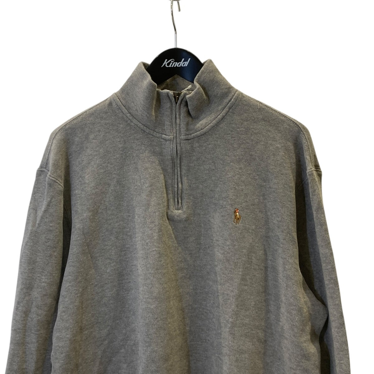 POLO RALPH LAUREN ハーフジップスウェット 古着・中古-2枚目のアイテム画像
