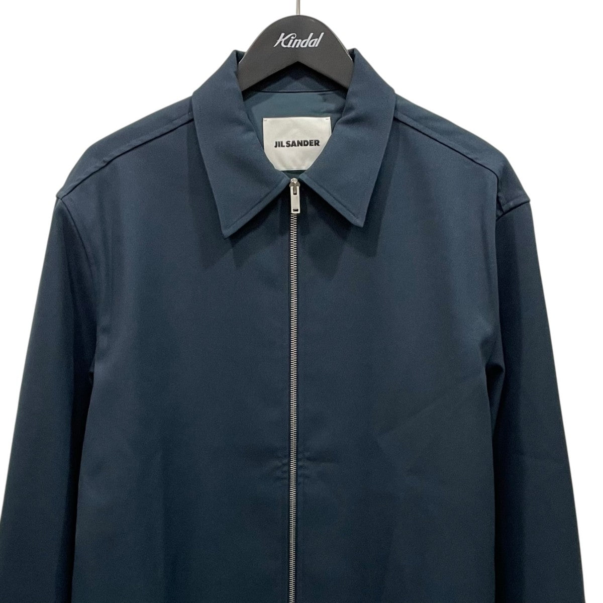 JIL SANDER ジップアップシャツジャケットジップアップジャケットJ22DL0178 J70001 SHIRT 50 古着・中古-2枚目のアイテム画像