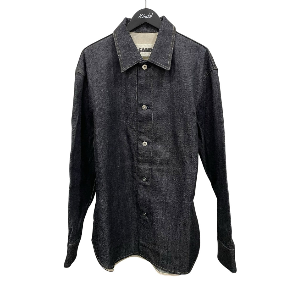 JIL SANDER Wardrobe オーバーサイズデニムシャツJ23DL0101 J45041 古着・中古-1枚目のアイテム画像