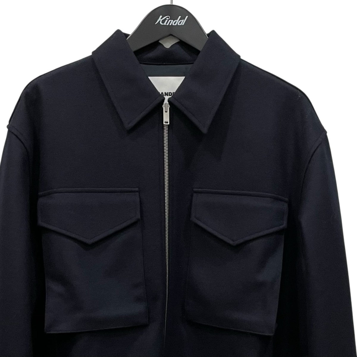 JIL SANDER ウールジップジャケットJ61DL0011 J20141 古着・中古-2枚目のアイテム画像
