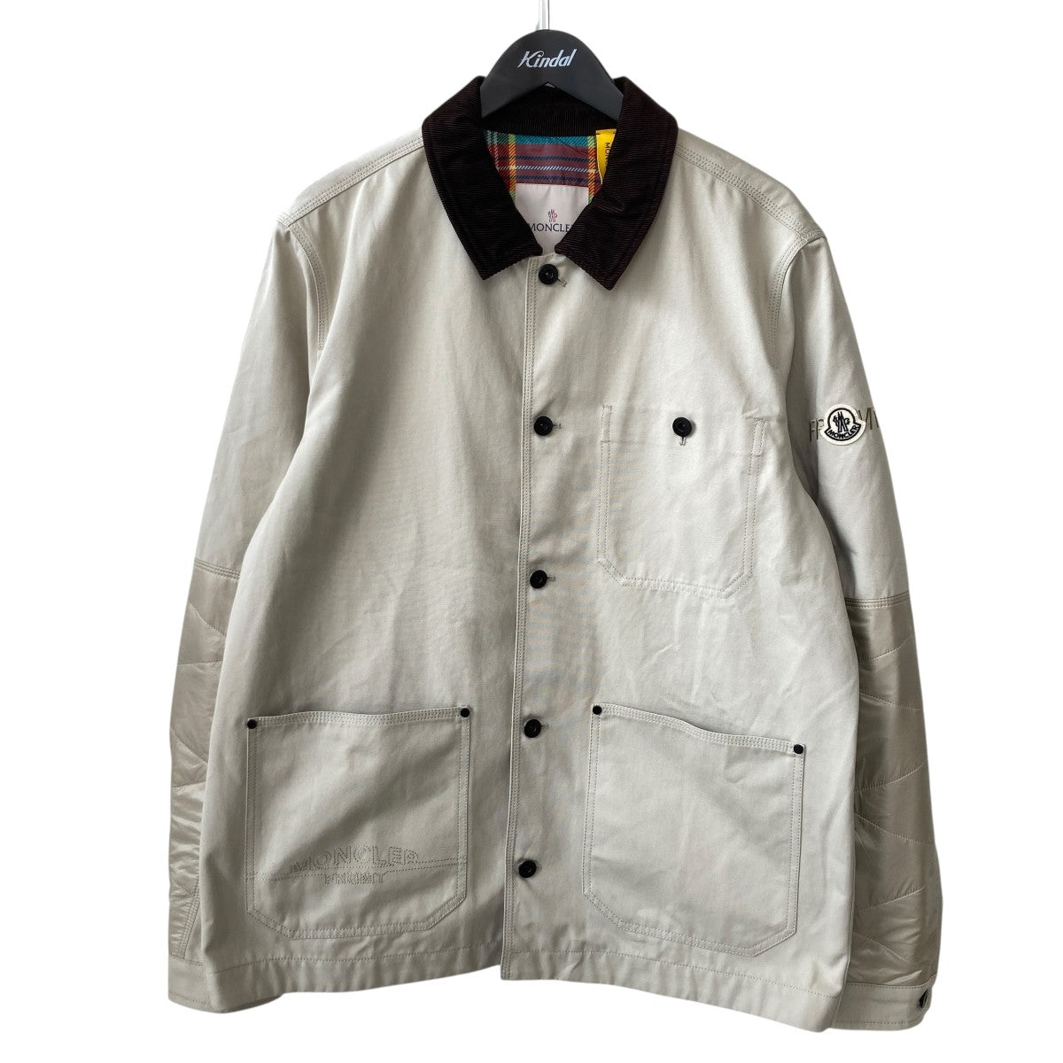 MONCLER GENIUS×FRAGMENT DESIGN 25SSカバーオールジャケットK109U1A00018 M5267 古着・中古-1枚目のアイテム画像