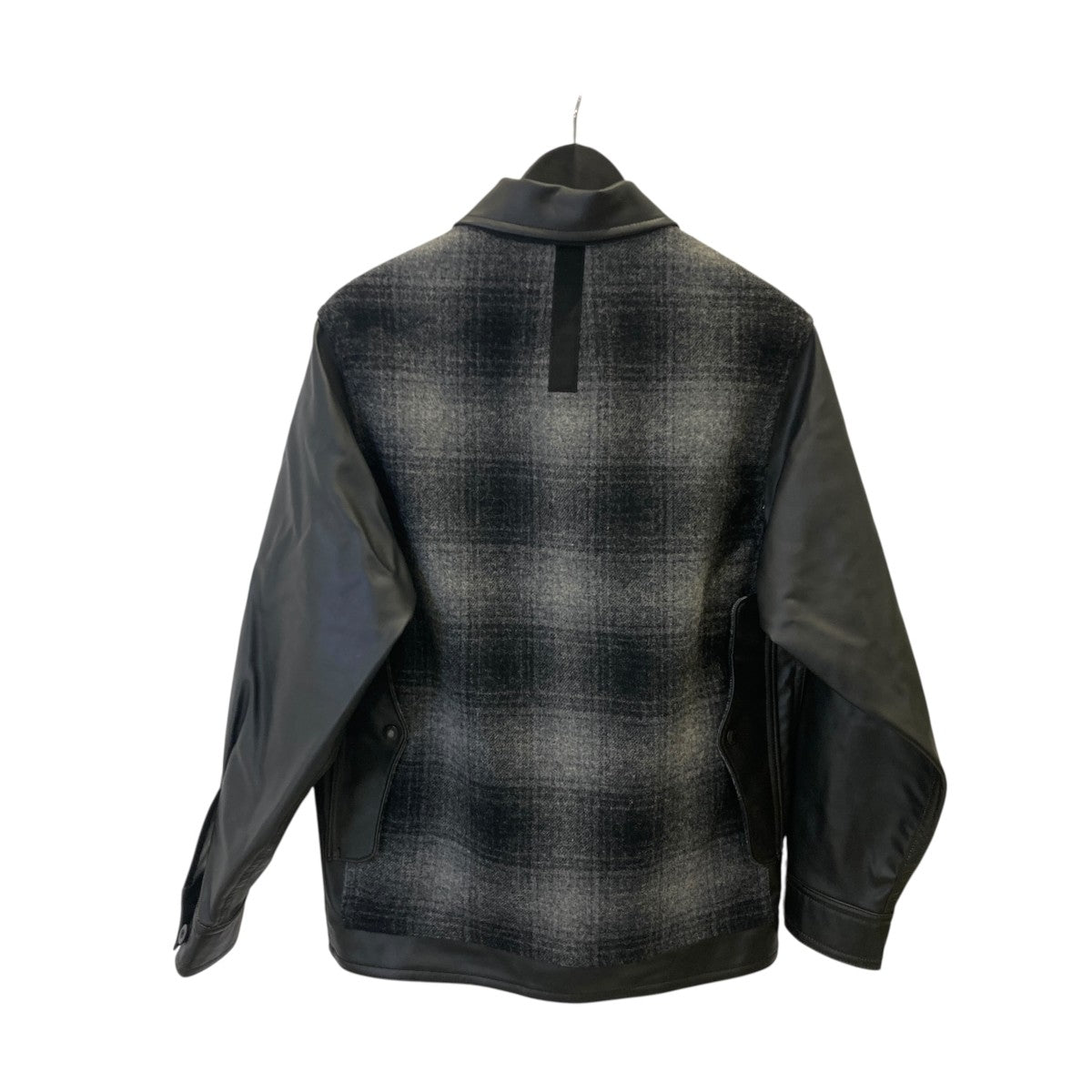 25AW×FILSON 合成皮革×ウールモッサーチェックジャケットジャケットWP-J020