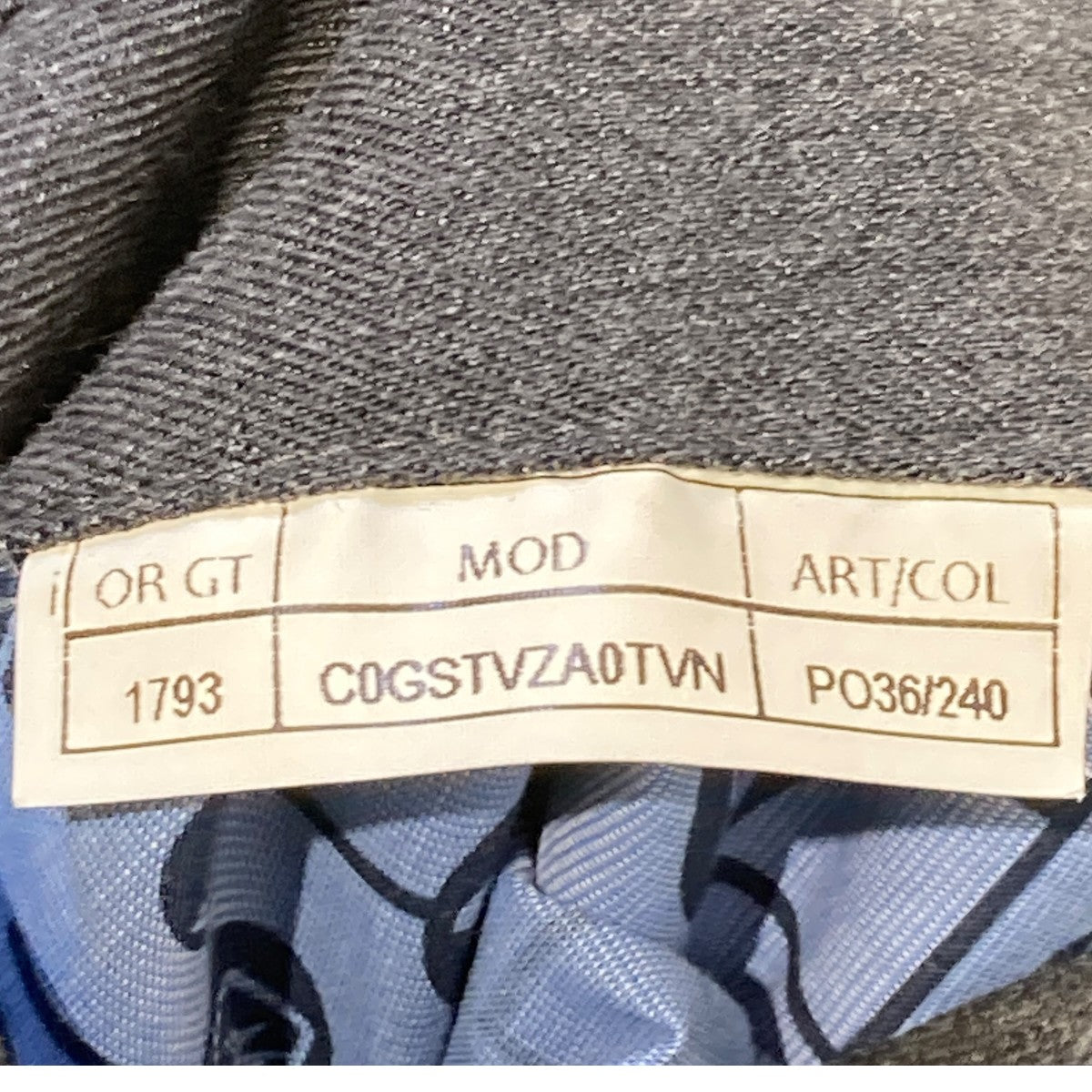 PT01 TRAVELLER GENTLEMAN FITスラックスCOGSTVZA0TVN P036 古着・中古-7枚目のアイテム画像