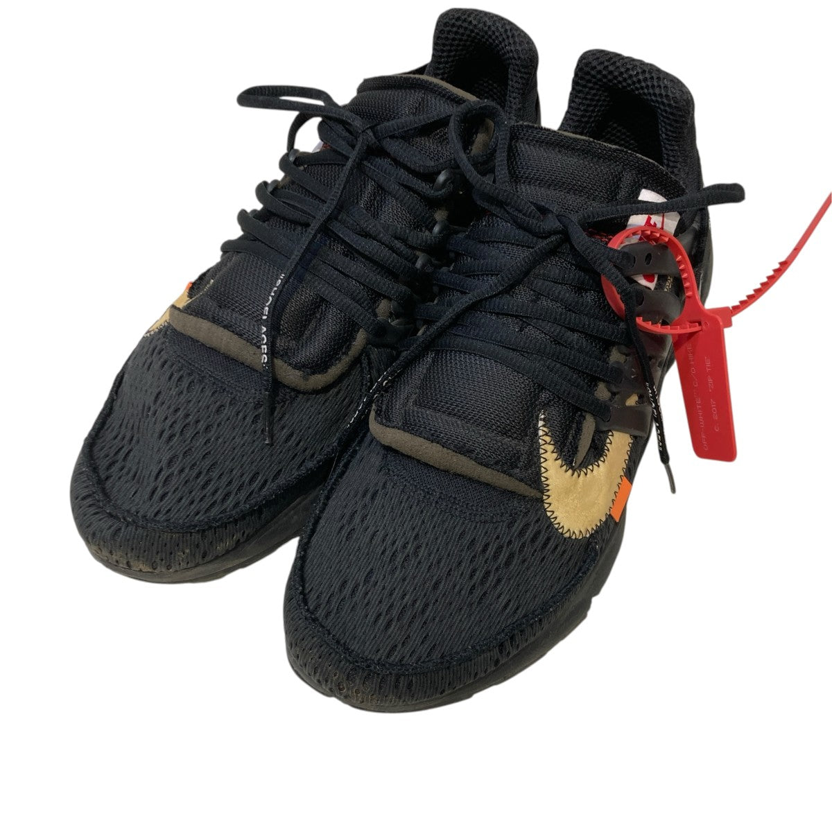 NIKE ×OFFWHITE Air PrestoスニーカーAA3830-002 古着・中古-1枚目のアイテム画像