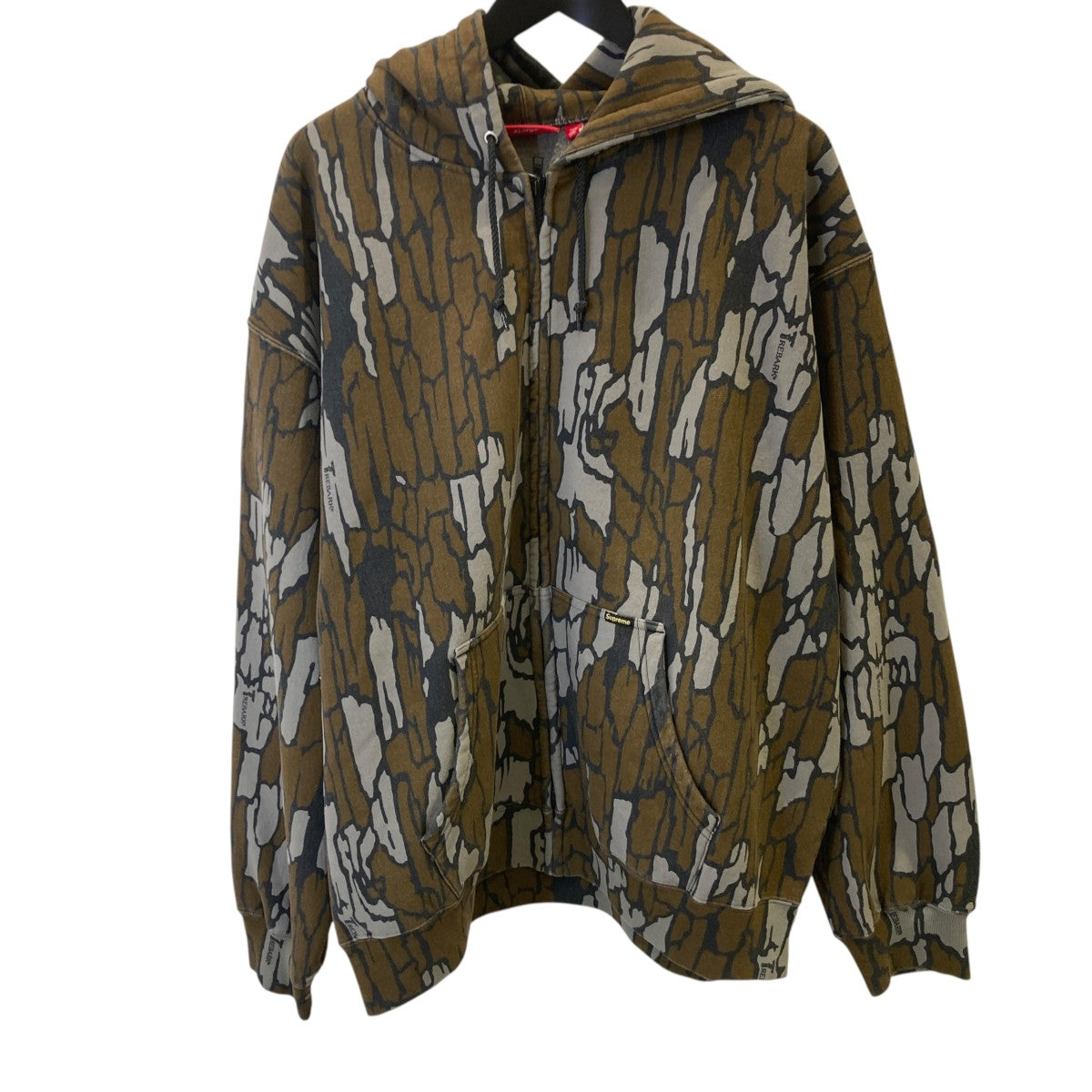 Work Zip Up Hooded Sweatshirt Mossy Oak Trebark CamoTrebark Camoパーカー