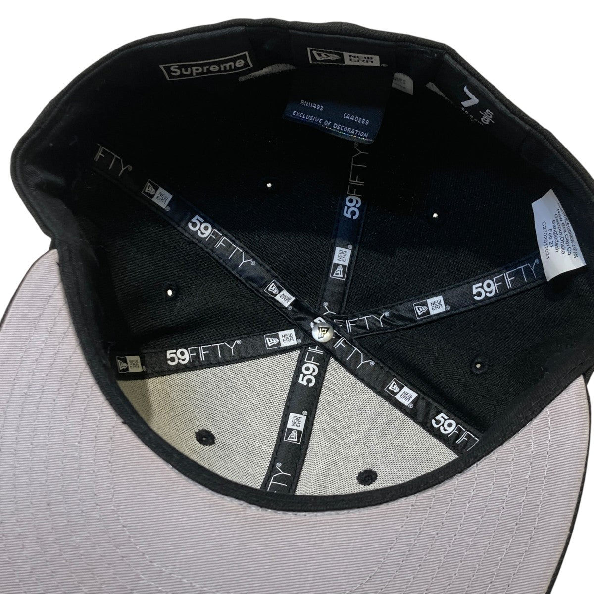 Supreme ×NEW ERA Reverse Box Logoキャップ 古着・中古-5枚目のアイテム画像