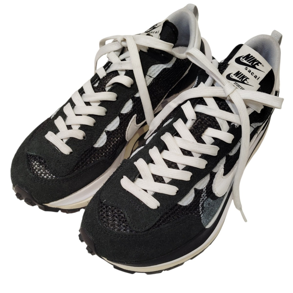 NIKE ×sacai Vapor WaffleスニーカーCV1363-001 古着・中古-1枚目のアイテム画像