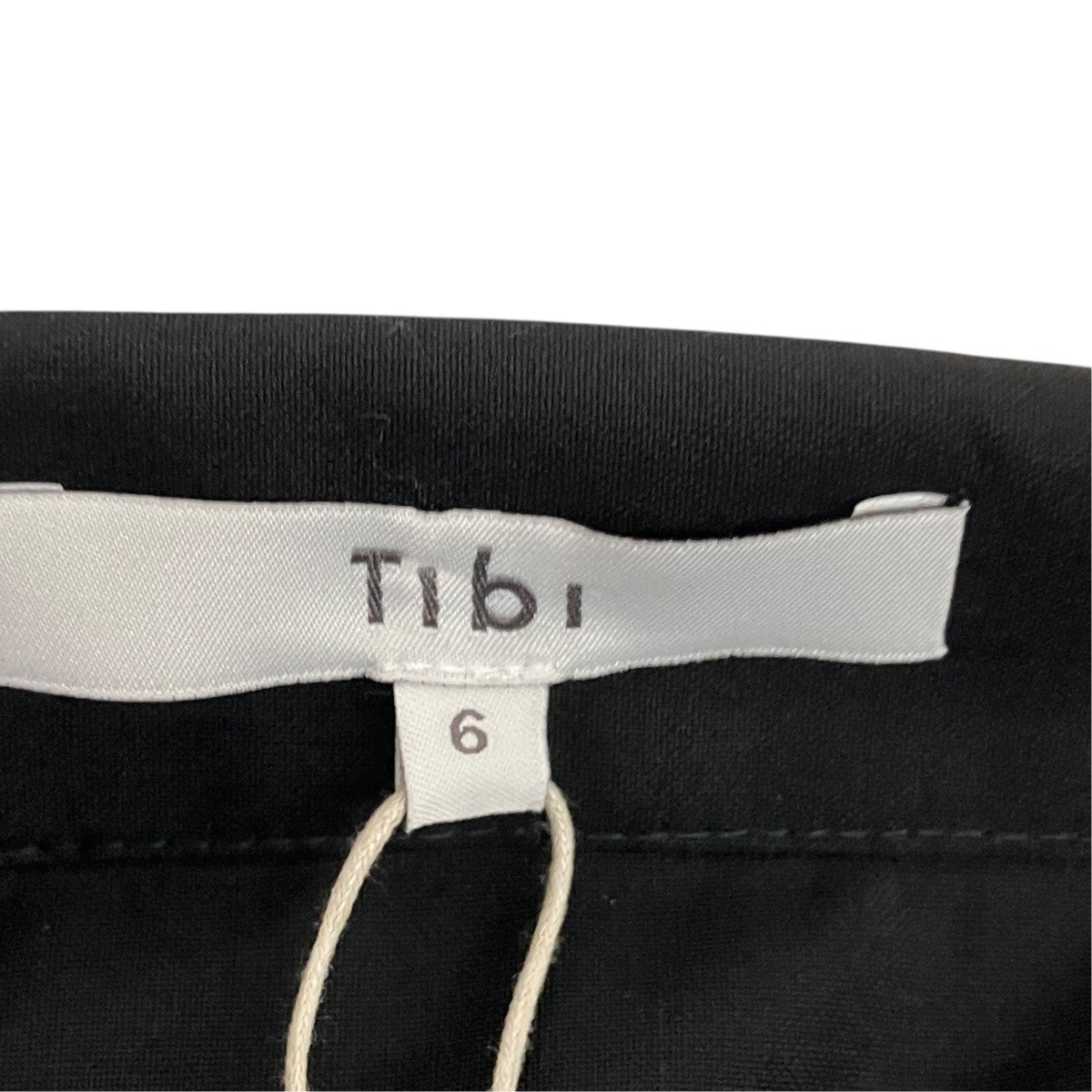 tibi Tropical Wool Pleated Leather Belt Maxi SkirtプリーツスカートW123TW5290 古着・中古-6枚目のアイテム画像