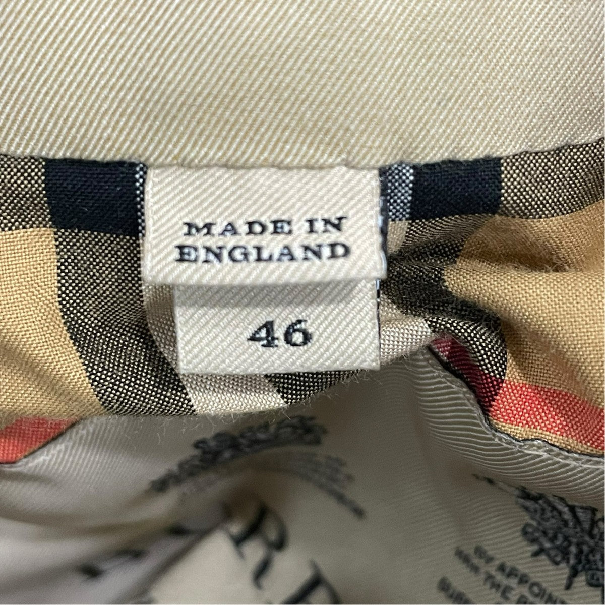 BURBERRY トレンチコート2850 古着・中古-6枚目のアイテム画像