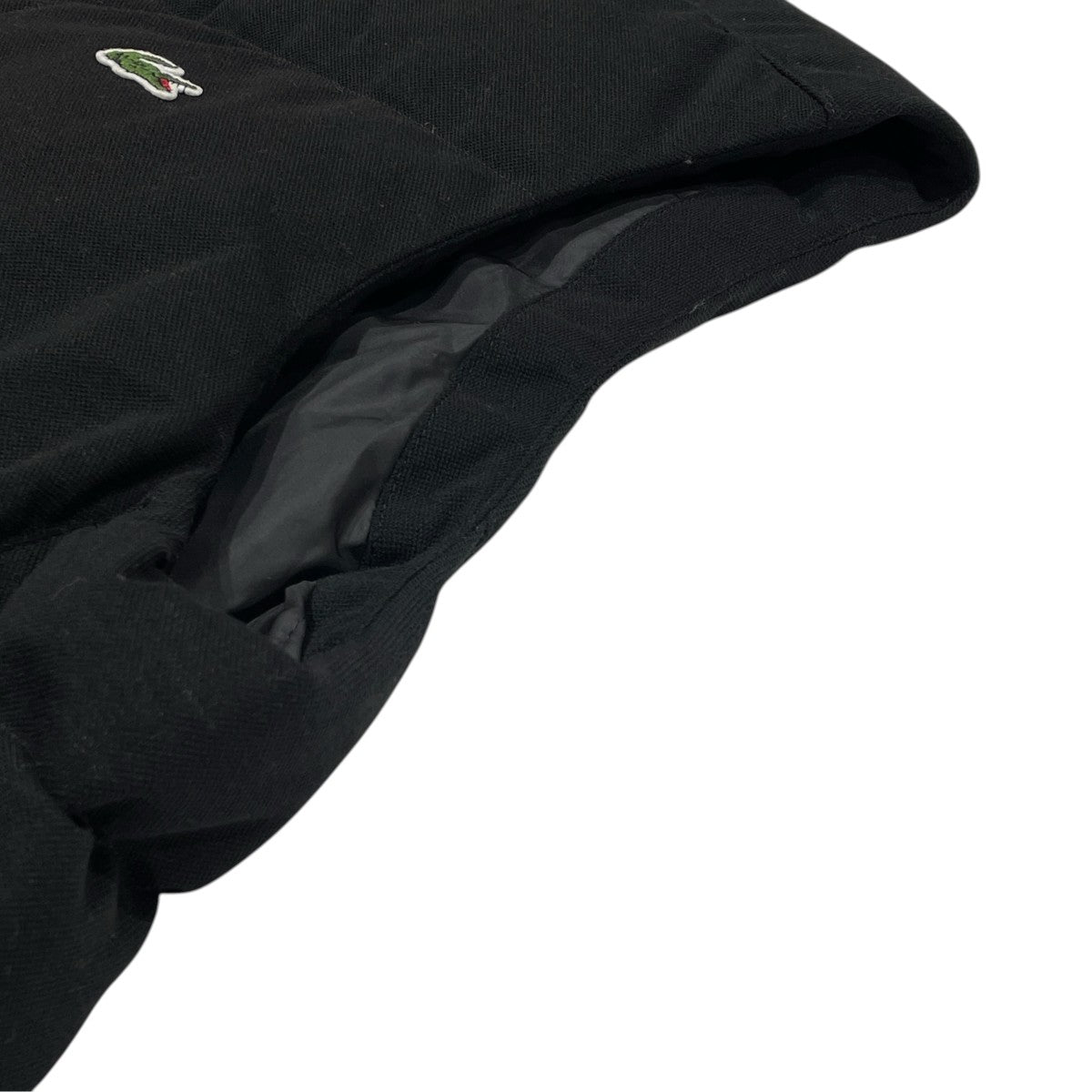 LACOSTE ピケダウンベストトダウンベストBH101LJ-99 古着・中古-4枚目のアイテム画像