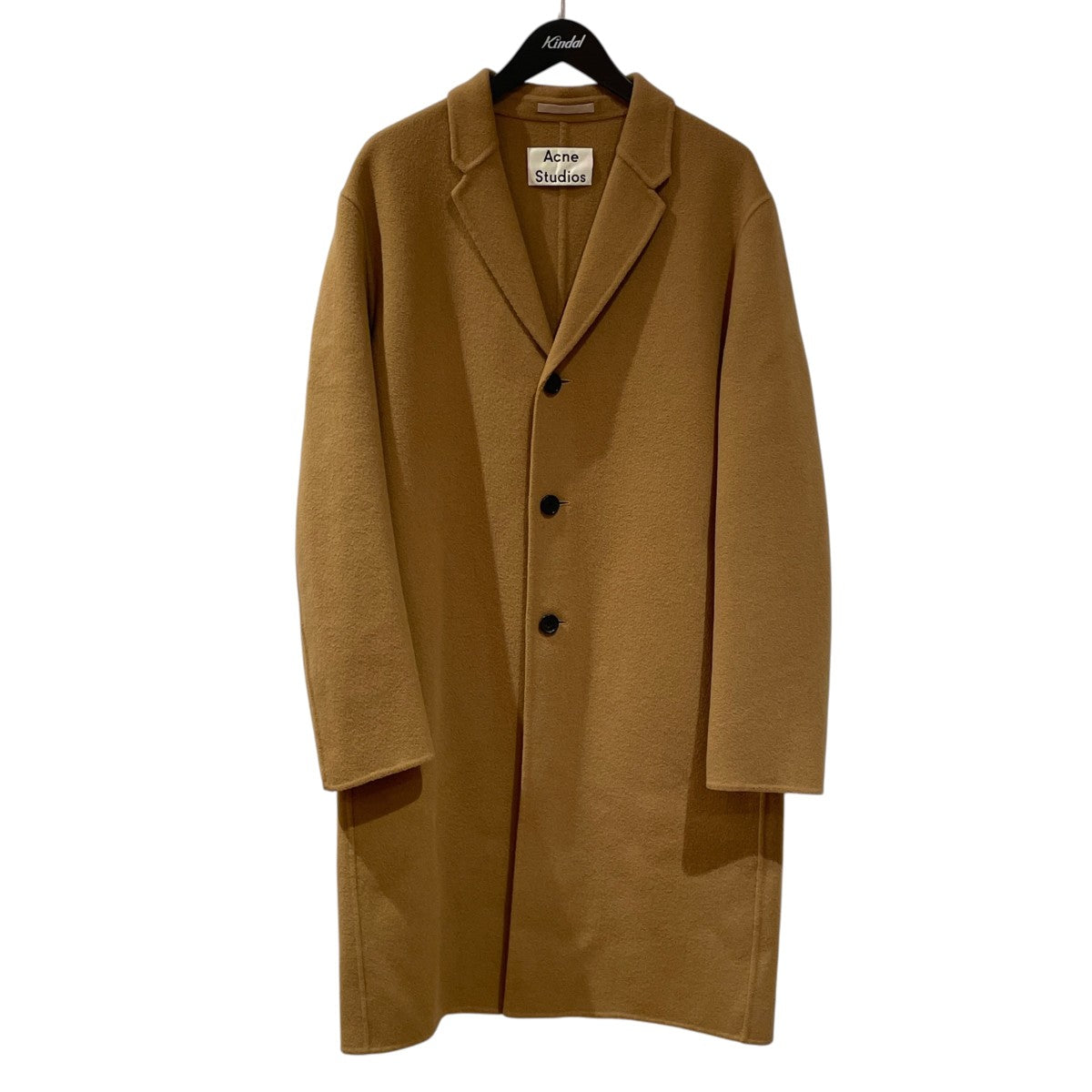 ACNE STUDIOS ダブルフェイスウールチェスターコートチェスターコートFN-MN-OUTW000264 古着・中古-1枚目のアイテム画像
